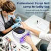 Ayshone Professional Rechargeable 96W UV LED Nail Lamp, Cordless UV