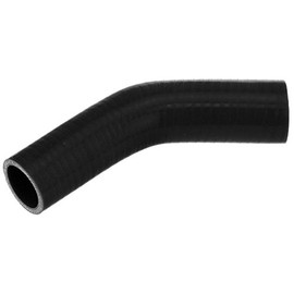 Pegasus RE4535.32-BLACK, Black Silicone Hose, 1 3/8 x 1 1/4" 45 deg. Reducing Elbow (no logo)