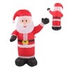 Christmas Inflatable Santa Waterproof Tear Resistance Inflatable Santa Decoration with