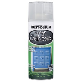 Rust-Oleum 302487 Specialty Chalkboard Spray Paint, 11 oz, Clear, (Pack of 1)