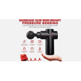 Massage Gun (2 Pack) Electric Massage Gun with 6 Speed Heads Deep Tissue Muscle Massage Gun