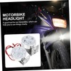 ULTECHNOVO 2 Pcs Led Motorbike Headlights Waterproof Bright Easy to