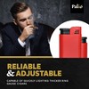 Palio Torcia Single Jet Flame Lighter, Refillable, Adjustable Torch Flame,