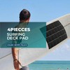 [MIEONLINE] Set of 4 Surfboard Surfing Traction Pads Deck Pads