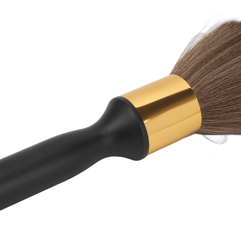 Broken Hair Sweep Brush Long Wooden Handle Soft Nylon Bristles