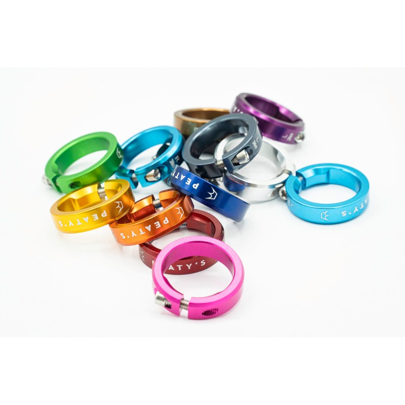 Peaty's Monarch Grip Lock Ring - mango