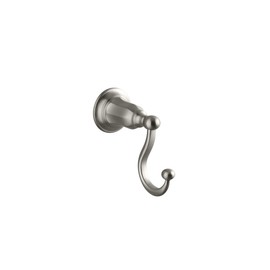 KOHLER R13505-BN 5.834 Inches Diameter Kelston Robe Hook Brushed Nickel