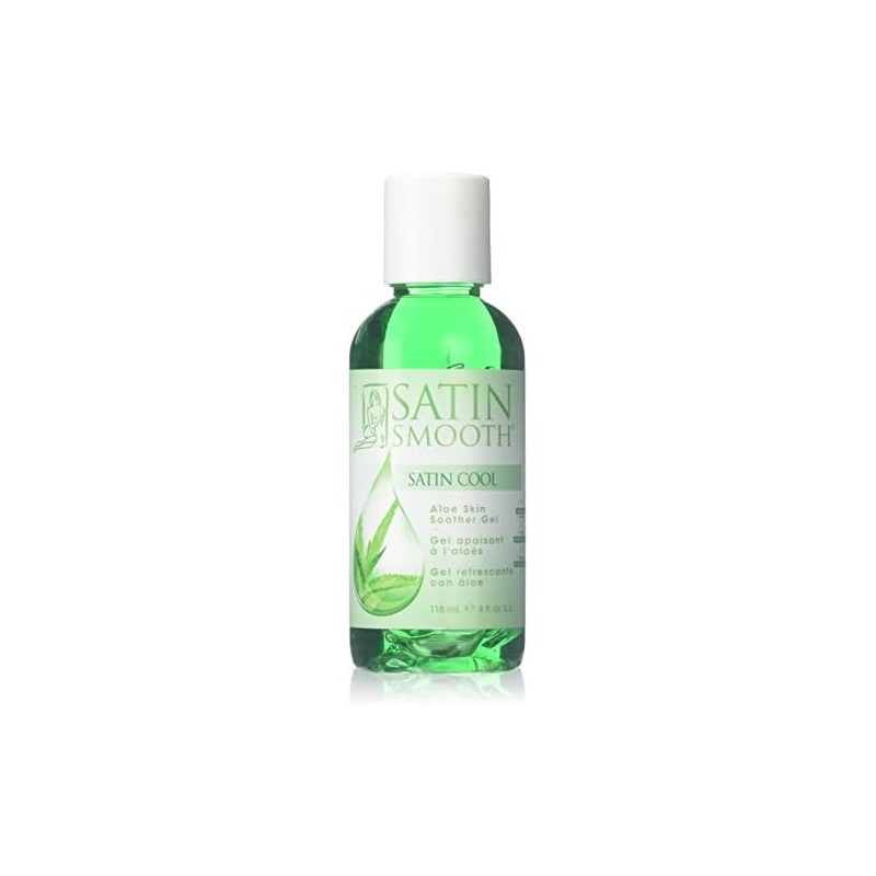 SATIN SMOOTH Cool Aloe Vera Skin Soother, 4.0 Ounce
