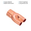 PATIKIL 1/2" x 1/4" x 1/4" ID Tee Tee Y