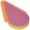 Casabella 1 Count Kitchen Super Sponge and Squeegee, Lime/Plum/Orange