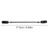 3pcs Black Cap, for Fishing Apparel Keeper Hat Tether Retainer