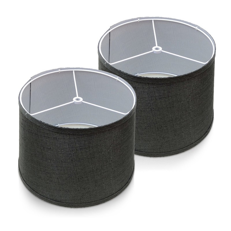 Removable Folding Linen Lampshade Cowl DIY Homemade Table Lamp Accessories