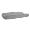 Serta Perfect Sleeper Contoured Changing Pad with Plush Cover, Grey
