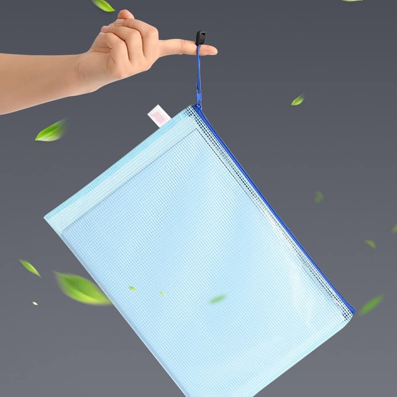 10PCs A5 Plastic Wallets A5 Document Wallets A5 Plastic Folder