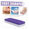 Baluue 4pcs Treatment Skin Pumice for Feet Foot Scrubber Feet
