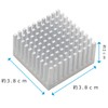 Audiofan Heatsink Aluminum Cooling Radiator Fin Set of 2, Approx.