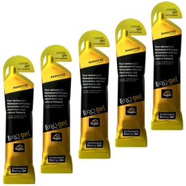 Contrast Torq Energy 45g Gel Sachets - Banoffee Caffeine with Guarana (Pack of 5)