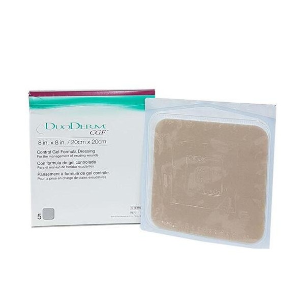 Convatech Duoderm CGF thick 20x20cm 5 sheets / 콘바텍 듀오덤