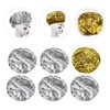 Vaguelly 10pcs Foil Hair Treatment Caps for Deep Conditioning Elastic