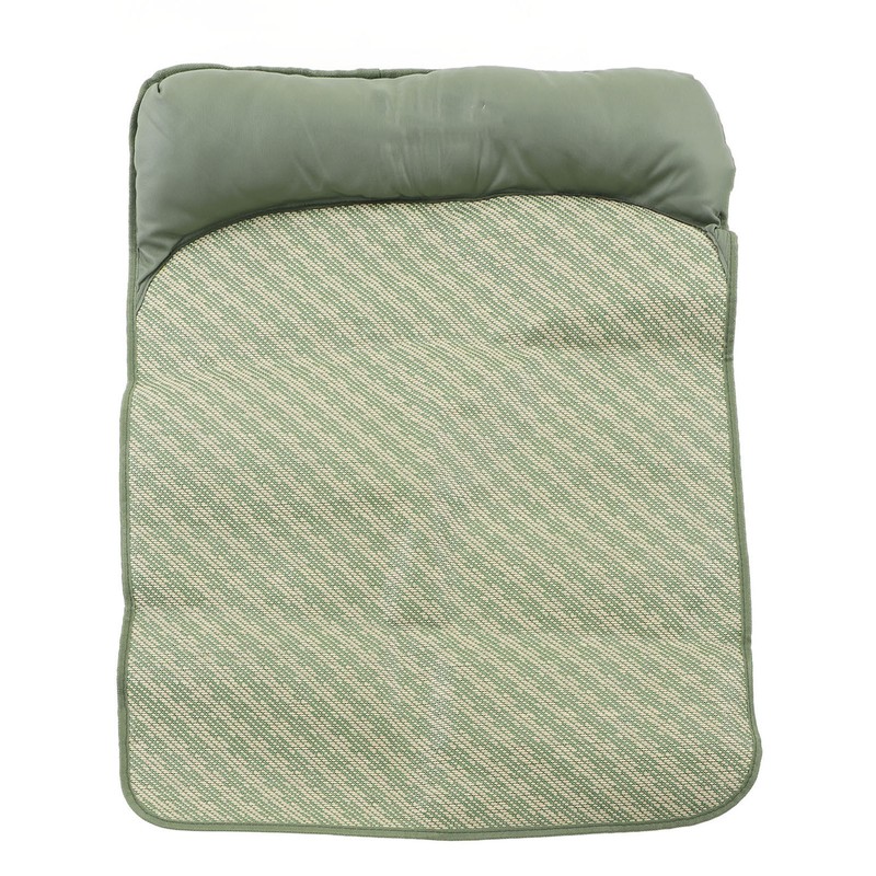 Dog Cooling Mat Breathable Portable Rattan Bed Pet Summer Sleeping