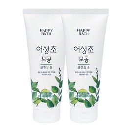 Happy Bath 해피바스 어성초 모공 클렌징폼 200g x2 Happy Bath Tea Tree Pore Cleansing Foam 200g x2