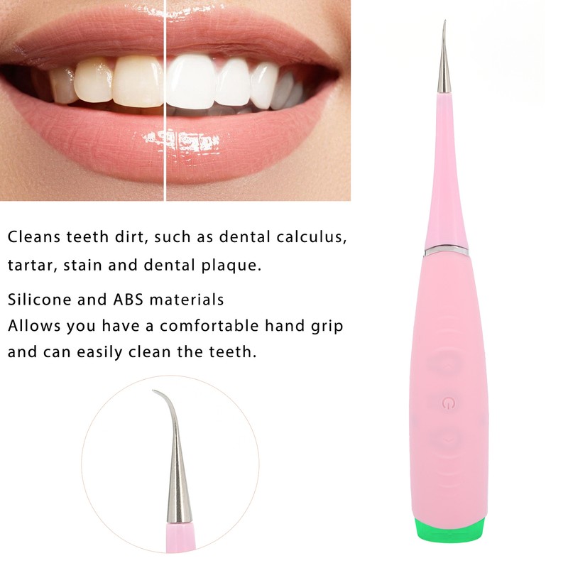 Electric Dental Calculus Remover Plaque Tartar Cleaner Teeth Cleaning Tool