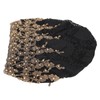 Slouchy Bonnet Casual Fashion Beaded Lace Breathable Loose Lazy Chemical