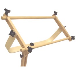 Frank A. Edmunds Sticher's Wonder! Adjustable Craft Stand with Split Rail Scroll Frame, 6115