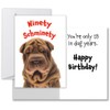 Allynn's Funny Happy 90th Birthday Card for Men or Women