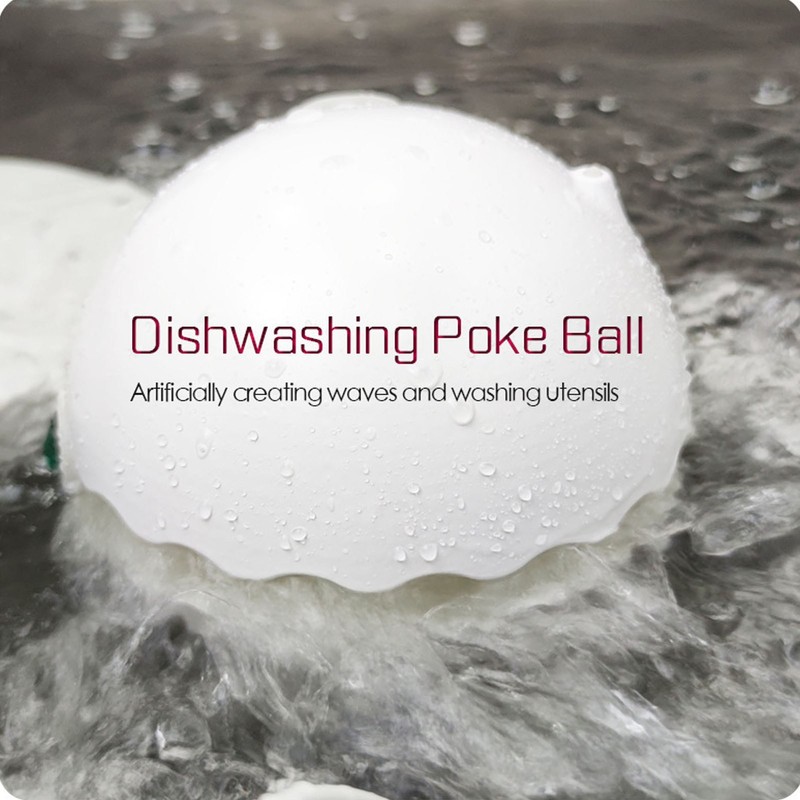 Mini Sink Dishwasher 1200mAh USB Charging IP67 High Speed Rotation