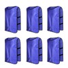 TopTie Scrimmage Training Vests Soccer Bibs Set of 6-Green-XL