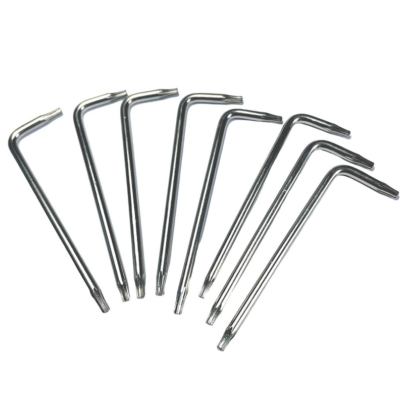 ZDingTech T8 Torx Bit Set, 8pcs T8 Torx Key, Anti