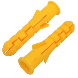 100pcs Drywall Anchors,Self Drilling Anchors Plastic Hollow Wall Anchors Plugs(M10x50mm)