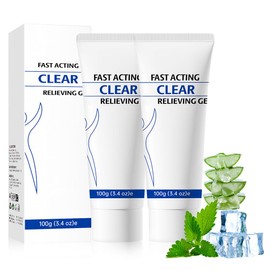 Fuwen 2pcs Soothing Cooling Gel Relieving Body Sports Gels Care Lotions Poderoso Calma Músculos Articulaciones Promueve Relajación Profunda Hombres