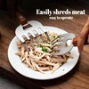 Meat Claws Shredder,Stainless Steel Pulled Pork Claws with Bottle Opener