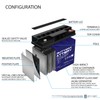 12V 22AH Gel Battery for Pride Mobility Go-Go Elite