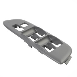 Door Armrest Panel Trim Window Switch Bezel Cover Compatible with Toyota RAV4 2001-2005 Replace# 7423242080B1, 74232-42080-B1(Gray)
