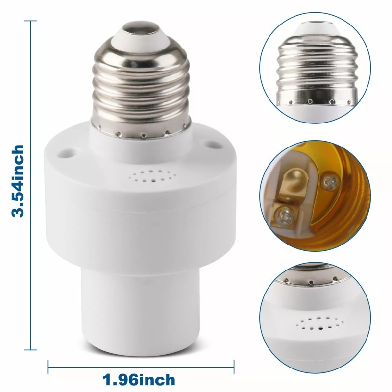 Donwell Radar Motion Sensor Bulb Holder E26/27 LED Light Lamp