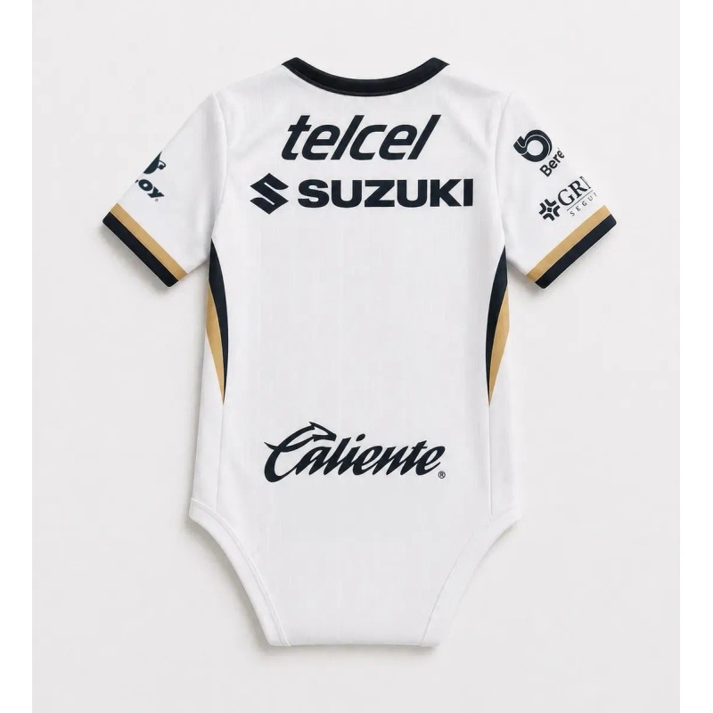 Pañalero Pumas Unam Mameluco Futbol Jersey Bebé