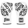 Fairtex Glory Kickboxing Gloves - Limited Edition (White BGLG2, 10