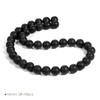 Asingeloo Gorgeous 6mm Matte Onyx Black Agate Natural Gemstone for