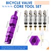 Frienda Valve Core Remover Tool Kit Bicycle Valve Core Tightening