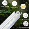 Grow Light for Seed Starting with Stand,Double Tube T5 Grow