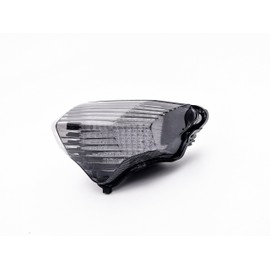 Bright2wheels Motorcycle LED Tail Light with Turn Signals Compatible with 03-08 FZ6 Smoke Lens