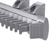 Gedotec Extendible Closet Rack with Metal Rods