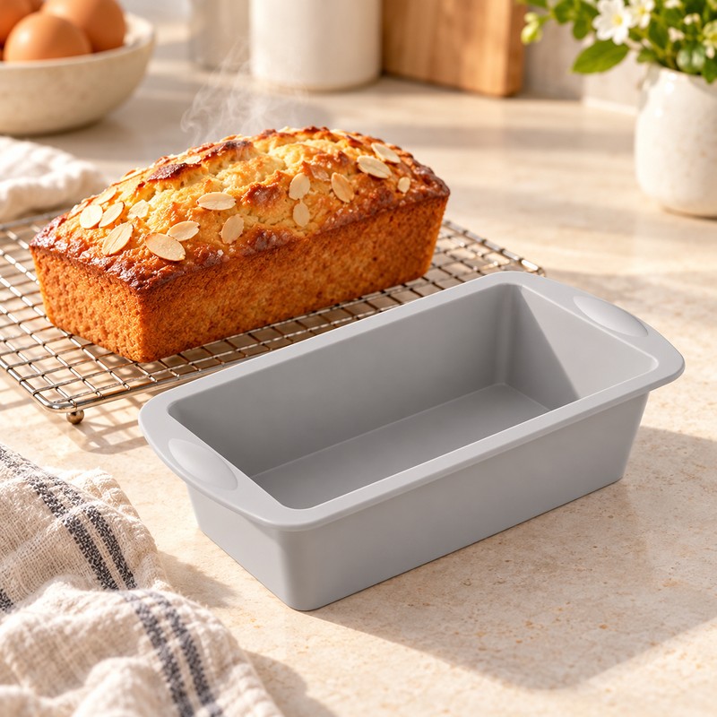 Silicone Baking Molds NonStick Rectangle Cake Pans Mini Loaf Pan