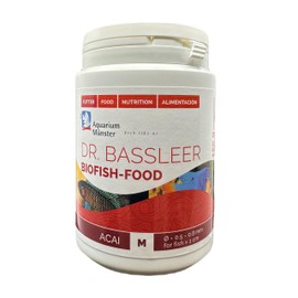 Bassleer BioFish Food Acai - Superfood Formula for Vibrant Colors & Strong Immunity | High-Protein & Probiotic-Enriched (Med, 150g)