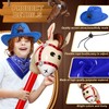 Toulite 36 Pcs Cowboy Party Costume Set, Cowboy Hats Paisley