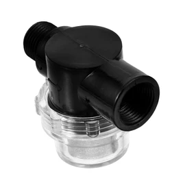 Hohopeti Inline Strainer Filter for Floor Scrubber Thread Filter for Improved Cleaning Performance Fine Mesh Water Strainer for Residential and Commercial Use