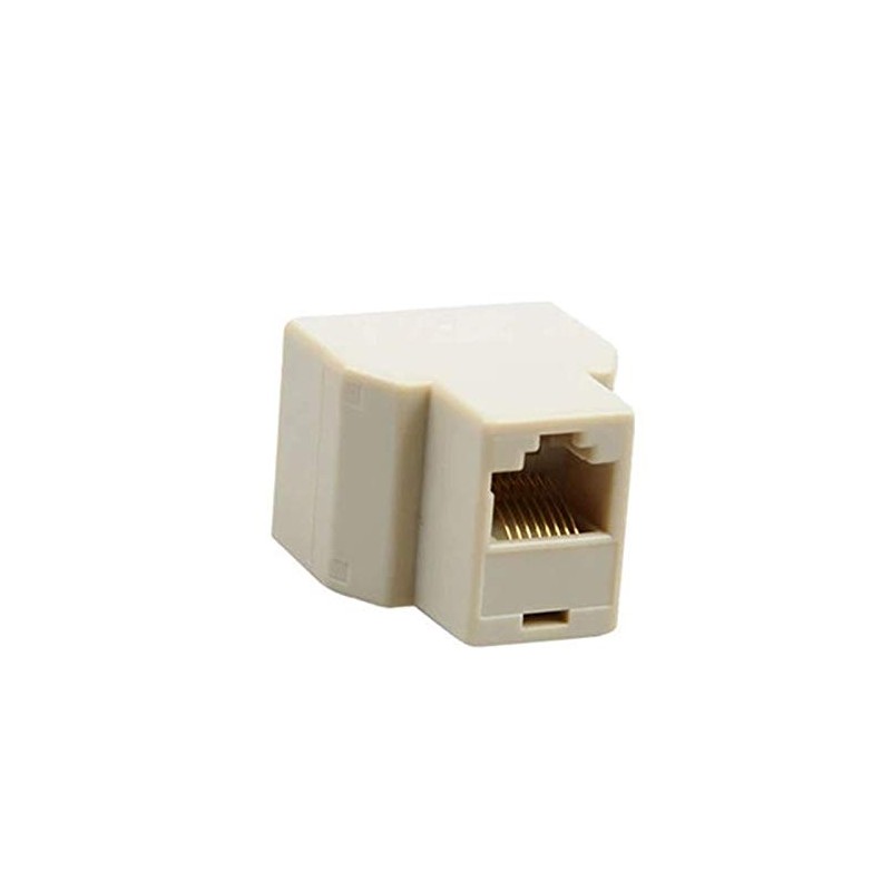 VizGiz 4 Pack RJ45 Splitter Connector Adapter 1 to 2